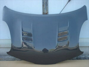 マーチ K12系 カーボンボンネット タイプ 2 バフ仕上げ クリア塗装済み