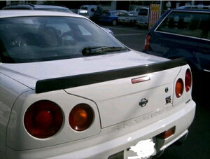 R34 GT-R ちびはね カーボン 取付込