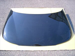 ビート ボンネット カーボン黒ゲル仕上げ ・ウォッシャー穴加工 クリア塗装済み