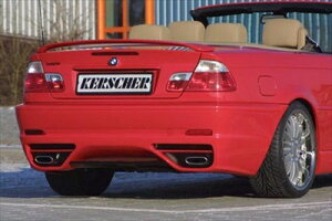 BMW E46 Sedan/Coupe/Cabrio Rear Bumper M-line for Cars without Park-Distance-Control (PDC)