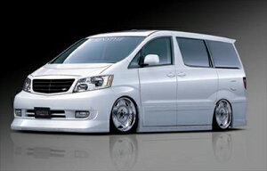 NH10/15 アルファード 前期 URBAN Bumper Type サイドスカート/ドアパネルセット 塗装済み