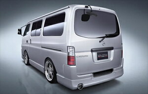 E25 CARAVAN 中期 URBAN リアハーフスポイラー