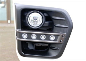 E26 NV350 キャラバン 後期 プレミアムGX フォグランプガーニッシュ LED8灯セット