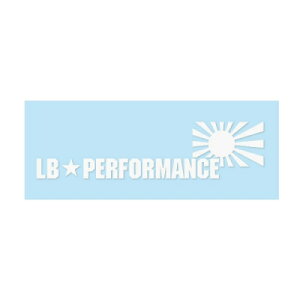 LB-PERFORMANCE ���� Sticker S White