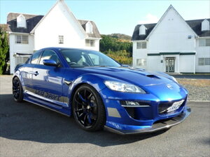 RX-8 SE3P 前期 GTカーボンリップ クラブスポーツバンパー専用 後期 クリア塗装済み