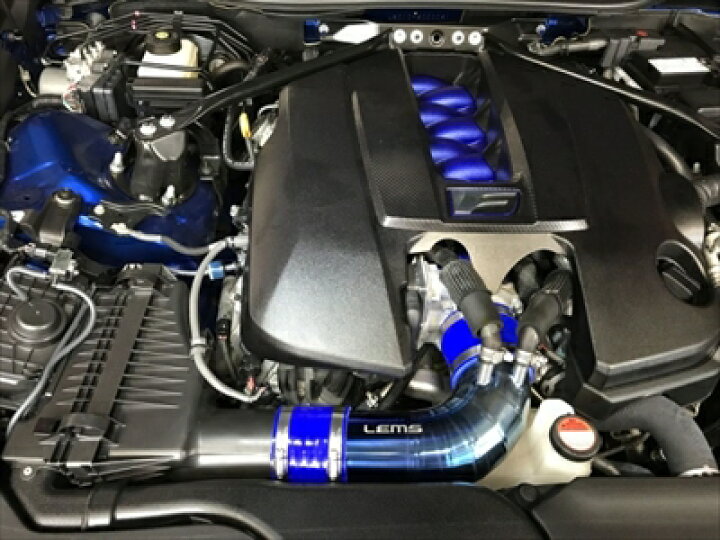 楽天市場】LEXUS RC F 前期 チタンインテークパイプ ブルー 