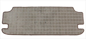 ハイエース 200系ワイド III型 トヨタ車体特別架装車専用 ラゲッジマット ワッフル地 ブラック フチカラー オレンジ