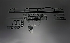 エブリイバン DA64V インテリアパネル 24ピースセット ピアノブラック