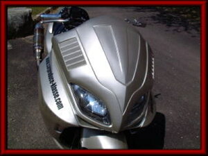 フォルツァ MF08 後期 フロントマスク 塗装取付込