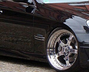 MEC Design BENZ CLS W219 Chrome Fins for Front Fenders NAhς