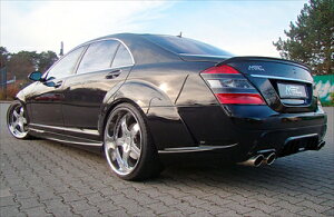 MEC Design BENZ S W221 Rear Spoiler ht