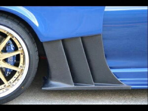 「長納期商品」 FD3S フロントフェンダーディフューザー カーボン