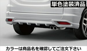 ヴェゼル RU1-4 後期 リアアンダースポイラー PPE製 塗装済 ミッドナイトブルービーム・メタリック(B610M)