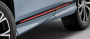 ヴェゼル RV3-6 サイドガーニッシュ PPE製 塗装済 ミッドナイトブルービーム・メタリック 取付込