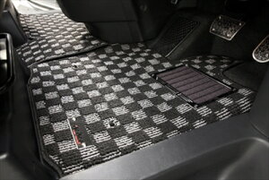 プリウス ZVW30系 フロアマット チェック II 2WD 前期 ヒールパット付き