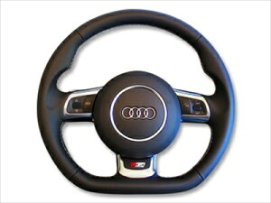 Audi A3 8P用 S3(8P)純正ステアリング ブラックステッチ