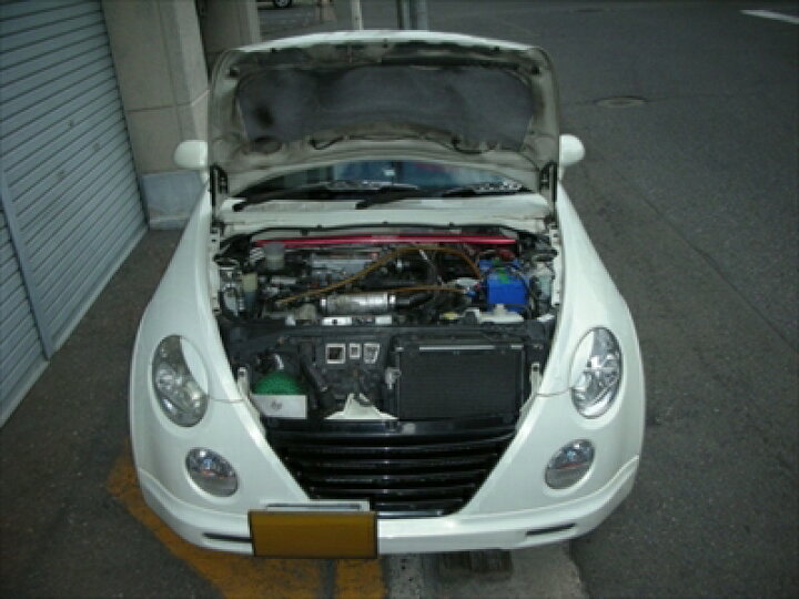楽天市場】コペン L880K ボンネットダンパー ブラックカーボン ※車検証 