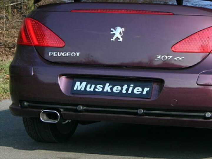 楽天市場】PEUGEOT 307 CC スポーツサイレンサー シングル出し 