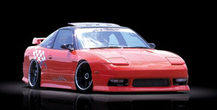 楽天市場】180SX M SPORTS フロントバンパー タイプA 塗装取付込 