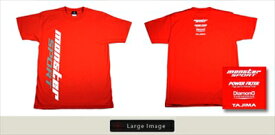 ビッグロゴTシャツ （半袖） カラー：レッド サイズ：L