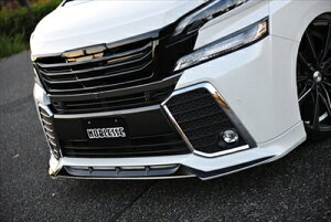 ヴェルファイア 30系 前期 エアログレード専用 フロントリップスポイラー 塗装済 ホワイトパールクリスタルシャイン/ブラック