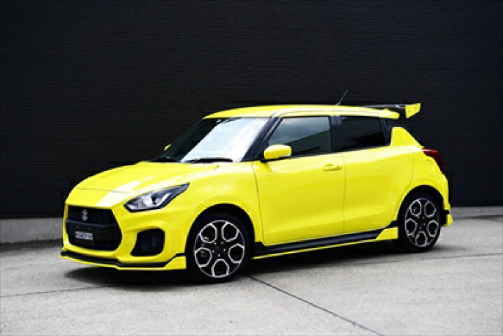 楽天市場】ZC33S スイフトスポーツ リアウイング 一部カーボン製 塗装 