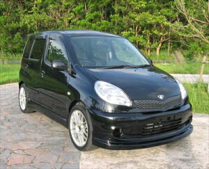 ファンカーゴ 前期 フロントハーフスポイラー