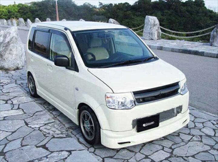 楽天市場】H82 eKワゴン 前期 フロントハーフスポイラー : Autostyle 