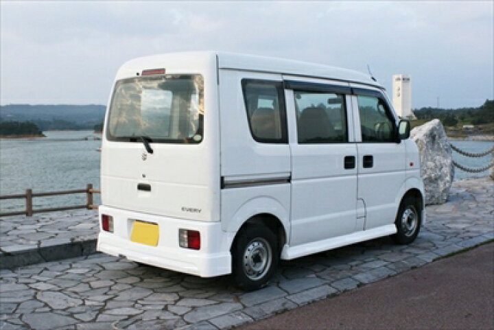 楽天市場】エブリイバン DA64 ハーフエアロ3点セット Type1 : Autostyle
