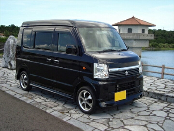 楽天市場】エブリイワゴン DA64W 前期 クローバー ハーフエアロ3点 