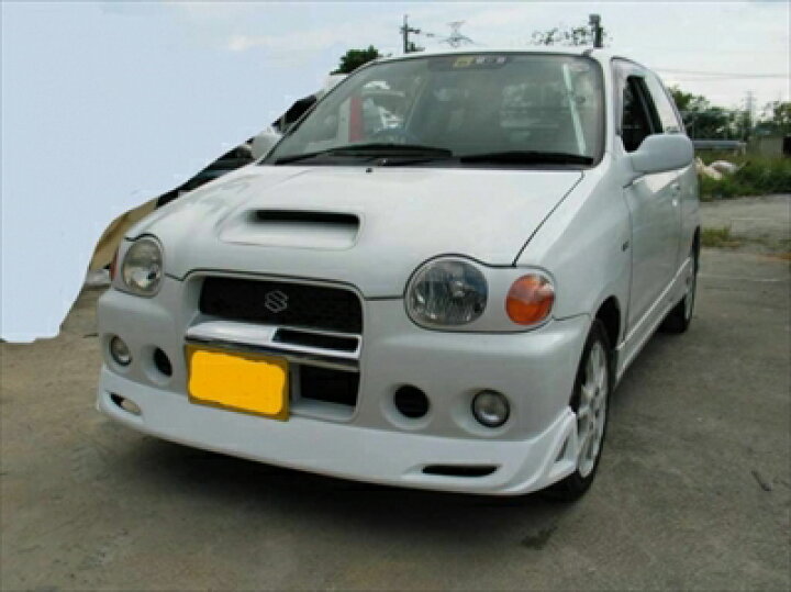 楽天市場】アルトワークス HA22S フロントハーフスポイラー : Autostyle