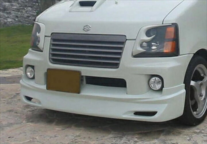 楽天市場】MC ワゴンR RR 後期 フロントハーフスポイラー 塗装済み 