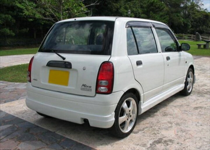 楽天市場】ミラ L700 ハーフエアロ3点キット 後期 : Autostyle