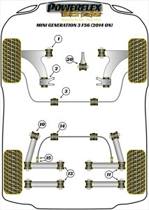 BMW Mini F55/F56 GEN3 2014` tg X^rCU[ubV (3) 24.5mm