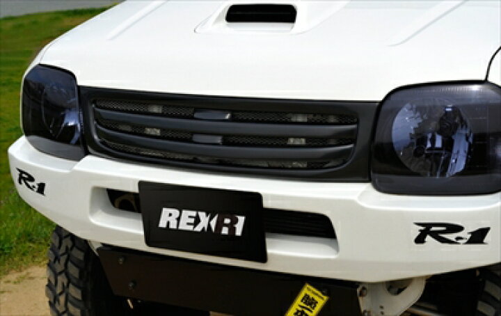 楽天市場】ジムニー JB23 REX-R LAグリル ブラック 塗装済み : Autostyle