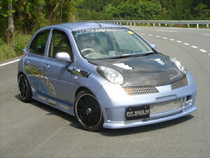 K12 マーチ サイドステップ 塗装取付込