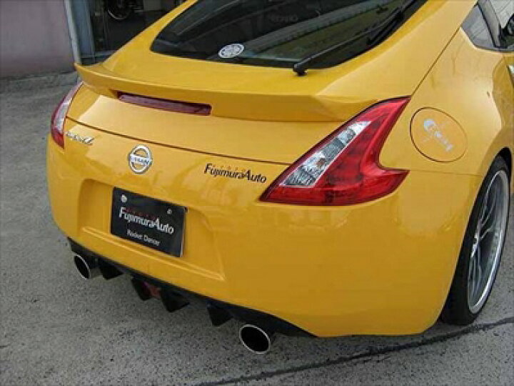 楽天市場】フェアレディZ Z34 リアスポイラー FRP（黒ゲルコート 
