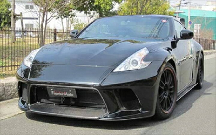 楽天市場】フェアレディZ Z34 フロントバンパースポイラー 開口部のみ 