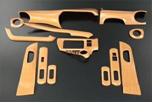 アクア NHP10 グレード:L 前期/後期 レヴィーア インテリアパネル 13ピースセット カラー:ユーカリ茶木目