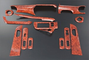 アクア NHP10 グレード:L 前期/後期 レヴィーア インテリアパネル 13ピースセット カラー:茶木目