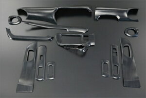 アクア NHP10 グレード:L 前期/後期 レヴィーア インテリアパネル 13ピースセット カラー:黒木目