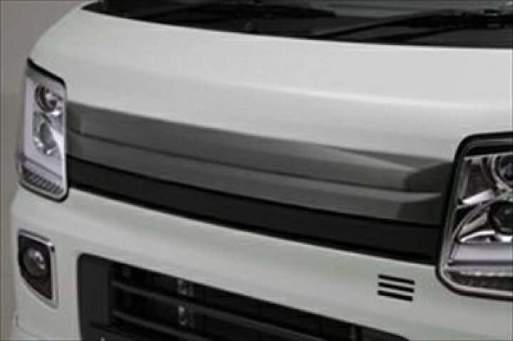 楽天市場】エブリイワゴン DA17W マークレスボンネットモール 塗装済 