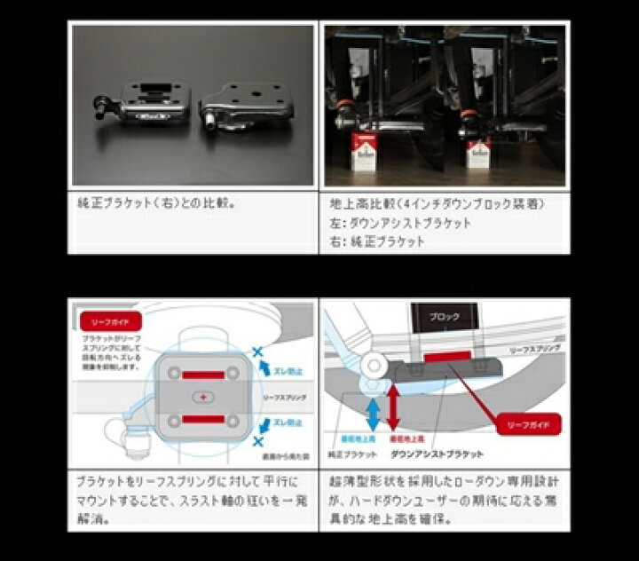 楽天市場】ハイエース 200系 玄武製 ダウンアシストブラケット : Autostyle