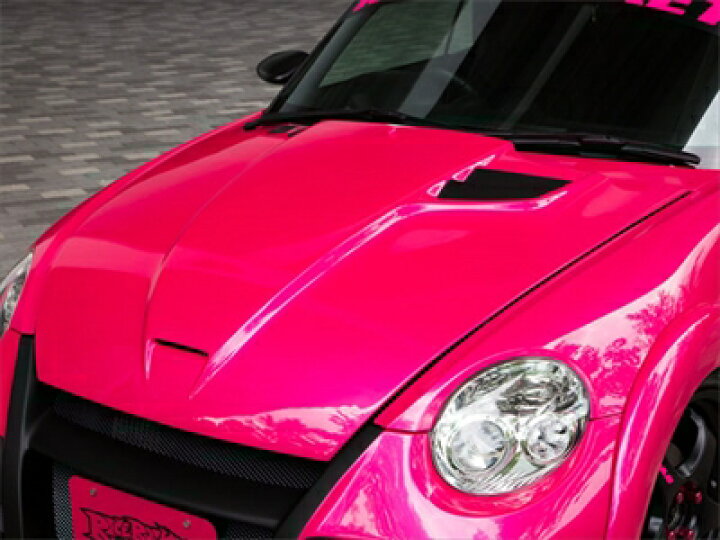 楽天市場】コペン L880K DiEZ ボンネット サイドダクト穴あり : Autostyle
