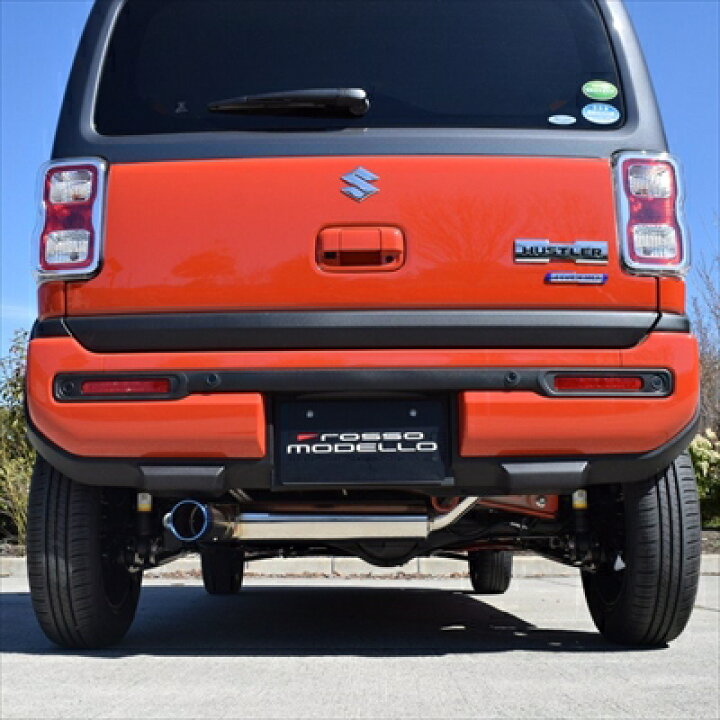 楽天市場】MR52S ハスラー 4WD ターボ用 IKUSA-Tiマフラー クロカン 