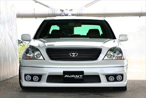 セルシオ 30系 前期 AVANT フロントバンパー 丸4灯フォグランプ&マウントキット付