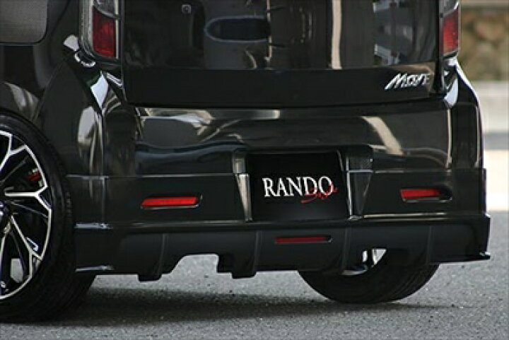 楽天市場】ムーヴカスタム LA100系 前期 RANDO Style リアハーフ 