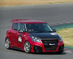 スイフトスポーツ ZC32S RRP パフォーマンスエアロシステム ウイングレスセット 塗装済み