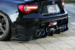 ZN6 86 KUHL Ver1 01R-GT スラッシュ4テールマフラー 116φ テールエンドカラー/ブルー 後期用