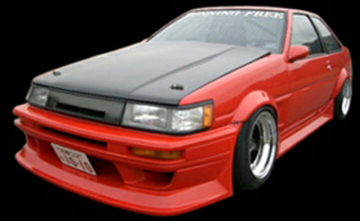楽天市場】AE86 レビン Type 2 3点ｷｯﾄ(フロントバンパー・サイド 